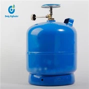 HP295 5kg 6kg Valtsitud terasmaterjali keetmine LPG gaasiballoon